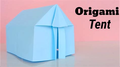 Origami Tent Or House Tutorial School Projecteasy Origami House