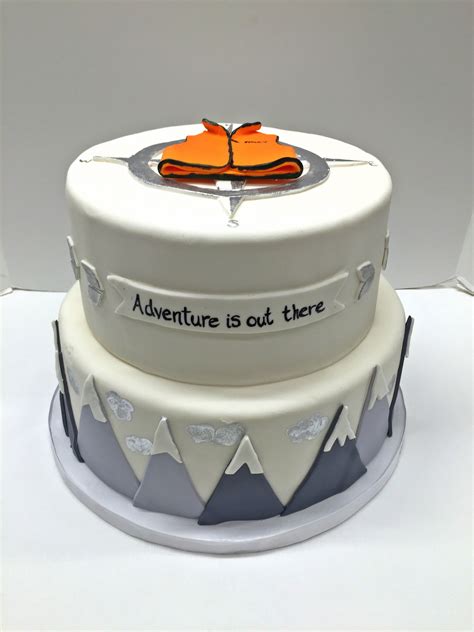 Perfect Cake For The Adventurer In Your Life Or Anyone That Enjoys The