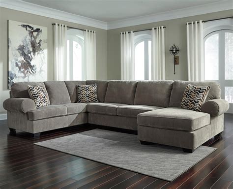 Jinllingsly Contemporary 3 Piece Sectional With Right Chaise In