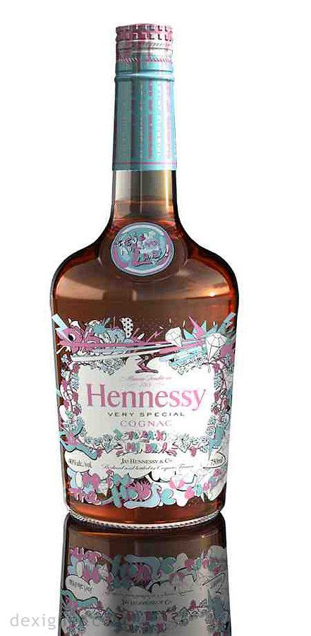 Hennessy Artist Series Cognac Alcohol Spirits Liquor Bottles