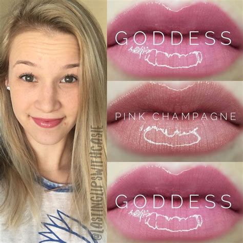 Make Up Of The Day Goddess LipSense X1 Pink Champagne LipSense X1