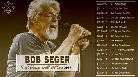 Bob Seger Greatest Hits Full Album Best Songs Of Bob Seger Youtube