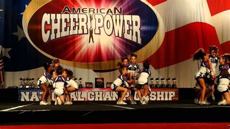 American Cheer Power 2015 Day 2 3rd Place Youtube