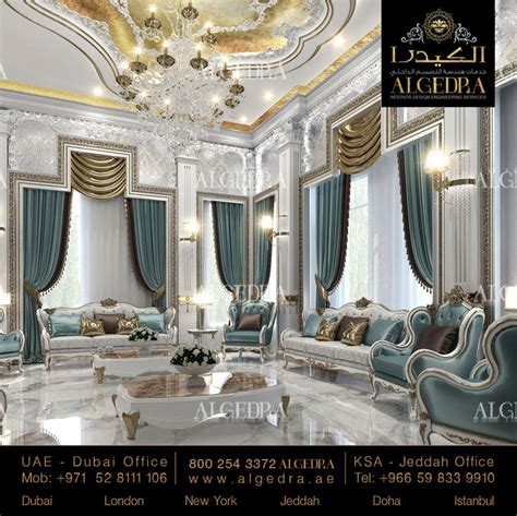 Luxury Majlis Design By Algedra Interior Design Dubai Luxury
