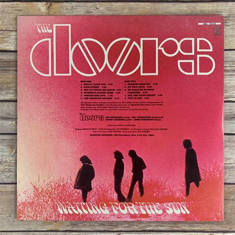 the doors waiting for the sun vintage vinyl record lp etsy