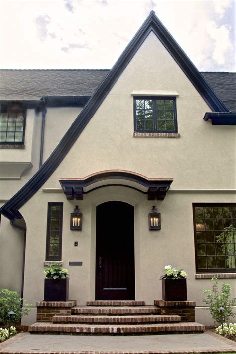 Check spelling or type a new query. Beautiful White House Black Trim Exterior Stucco 30 Modern ...
