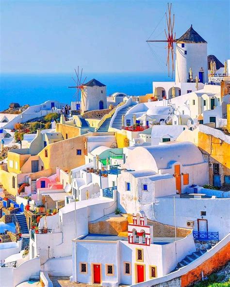 Santorinigreece Férias Dos Sonhos Memórias De Viagem Ilhas Gregas