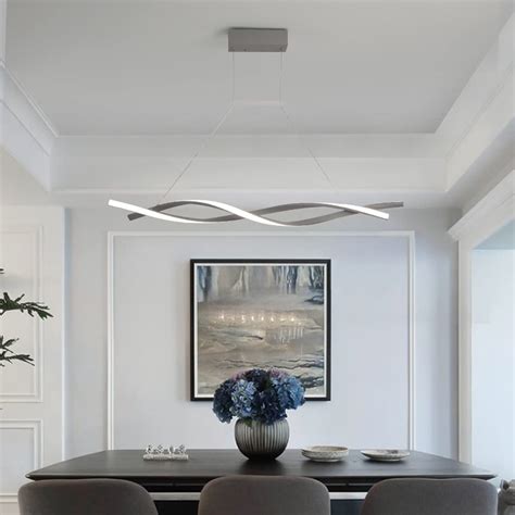Buy Jaycomey Modern Chandelier Led Hanging Pendant Light Fixture