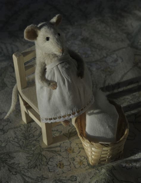 Stuffed Animals By Natasha Fadeeva Pregnant Mouse