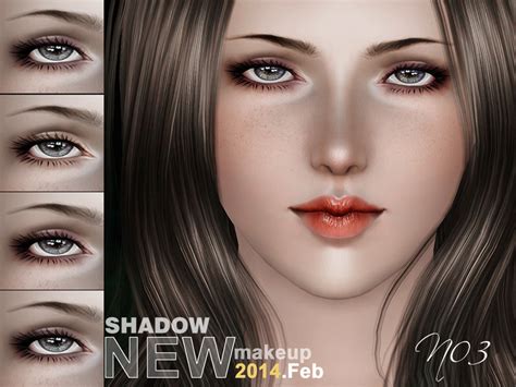 The Sims Resource Sclub Eye Shadow 03