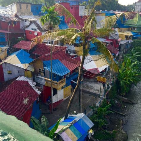 The Color Block Favelas Of Yogyakarta Indonesia