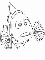 Nemo Coloring4free Coloriages sketch template