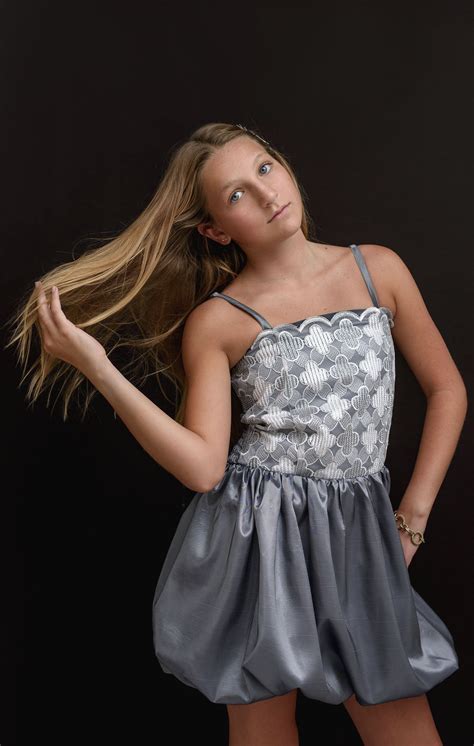 Stella Mlias Nina Dress In Hematite Dresses For Tweens Dresses