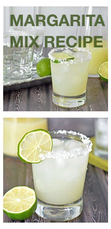 Margarita Mix And Classic Margarita Recipe Foodie And Wine