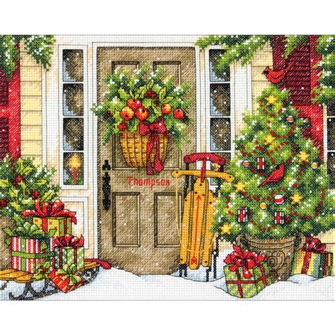 Check spelling or type a new query. Dimensions Counted Cross Stitch Kit ~ Home For The Holiday ...