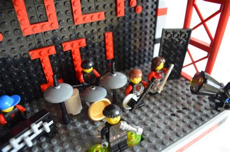Lego Ideas Product Ideas Rock N Roll Band On The Stage