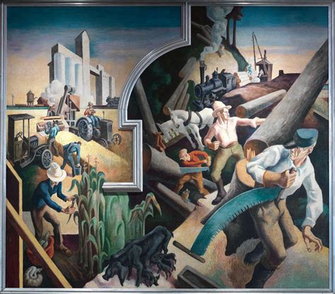 Off The Clock Missouris Thomas Hart Benton Makes A Comeback Kbia