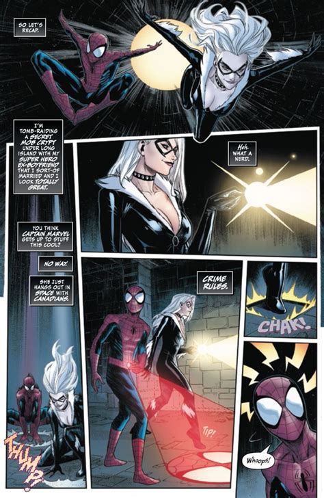 Spider Man And Black Widow In The Comics