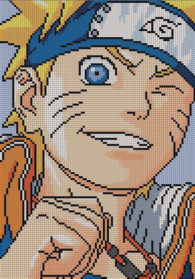 Grille Pixel Art Vierge A Imprimer Naruto Pixel Art Dessin Pixel My Xxx Hot Girl