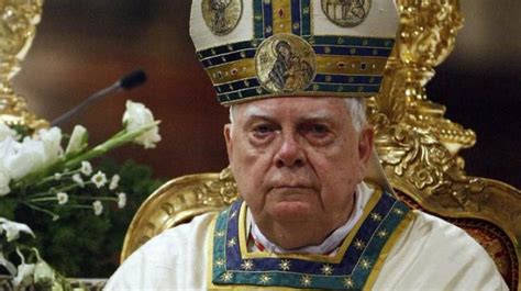Cardinal Law Forced To Step Down Over Sex Scandal Passes Away