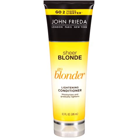 Sheer Blonde Go Blonder Lightening Conditioner 8 3 Fl Oz Tube Lightening Shampoo Drugstore