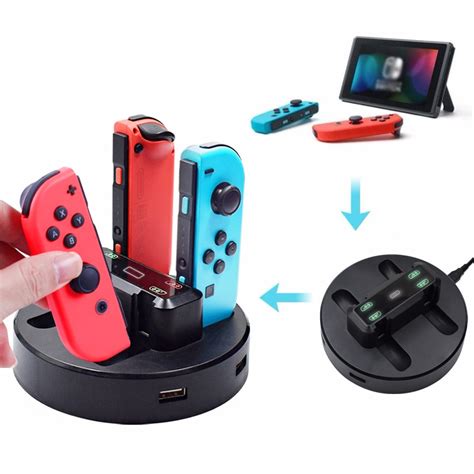 The wireless joy cons and controllers for the nintendo switch are super convenient, but of course only if they are properly charged. Nintendo Switch Joy Stick Charger | The Gaming Guru