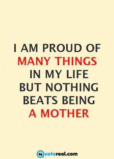 25 Quotes Of A Proud Mother Sayings Images Quotesbae