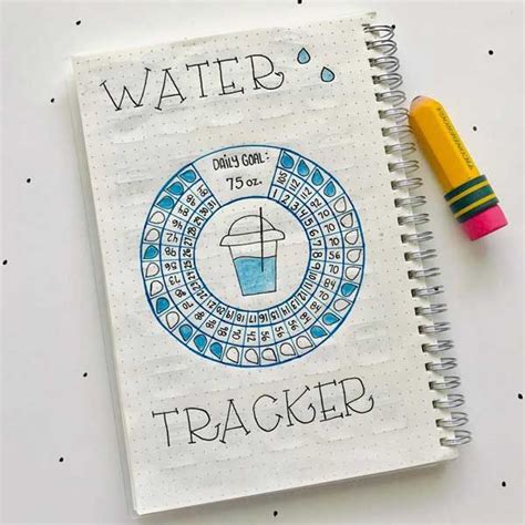 Smart Bullet Journal Ideas Water Tracker Scribbles That Matter Pro How
