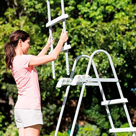 Intex Deluxe Pool Ladder With Removable Steps For 36 Inch
