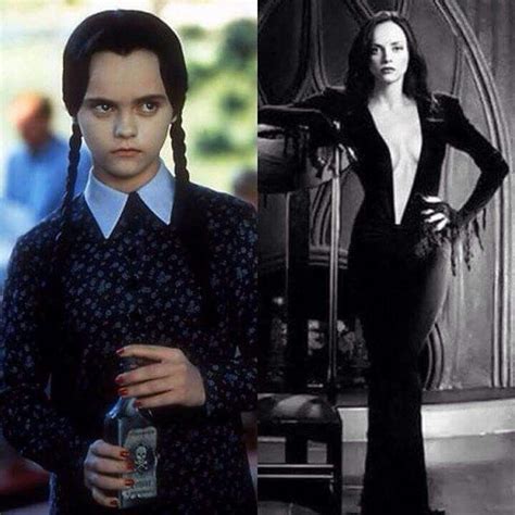 Wensday Addams All Grown Up Christina Ricci Addams Family Morticia Addams