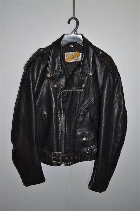 Schott Schott Nyc Perfecto Made In Usa 48 Size Biker Leather Jacket