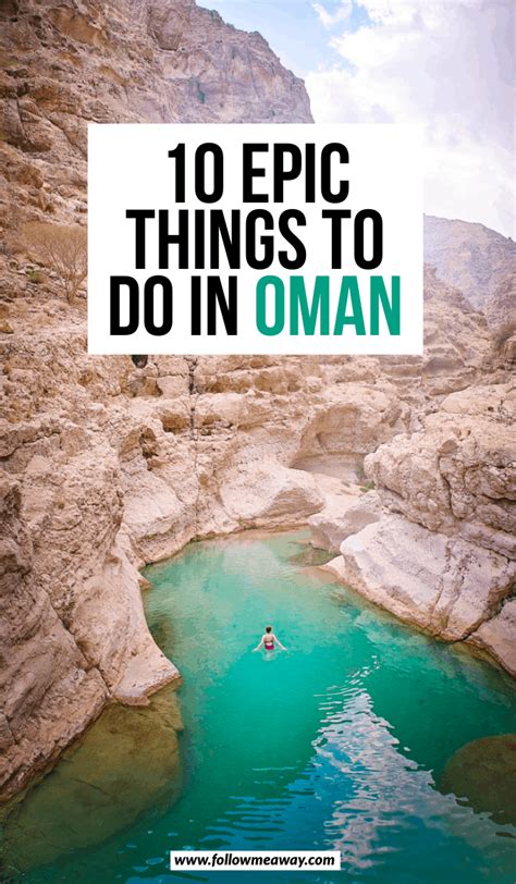 10 Completely Epic Things To Do In Oman Follow Me Away
