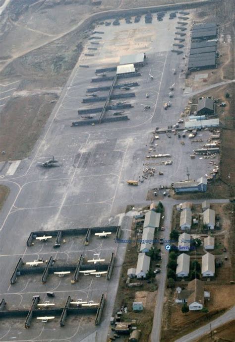 Pleiku Airbase Aerial 196872 Vietnam War Vietnam War Photos