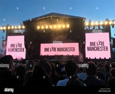 One Love Manchester Stock Photo Alamy