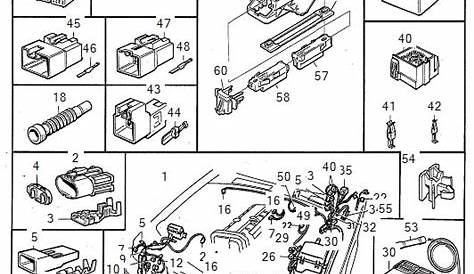 Volvo S90 Tab Housing. Connector. Engine Compartment. 2 Pole. 960 1995