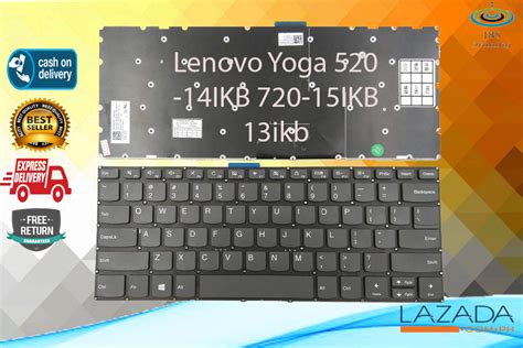 New Lenovo Yoga 520 14ikb 330s 14ikb Laptop Keyboard Replacement Us