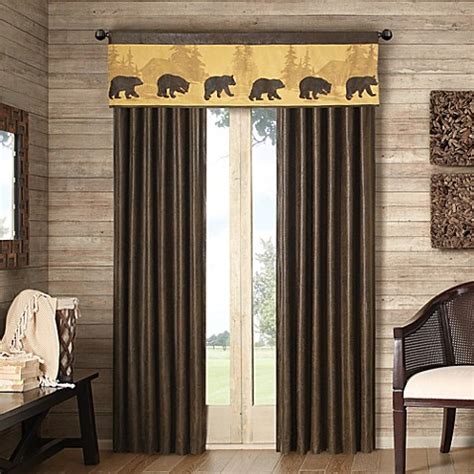 Find inspiration for window treatments in every room in your home at hgtv, including bay windows, arched windows, french doors, patios and more in various styles. Buy Cedar Ridge Bear Lodge Window Valance from Bed Bath ...