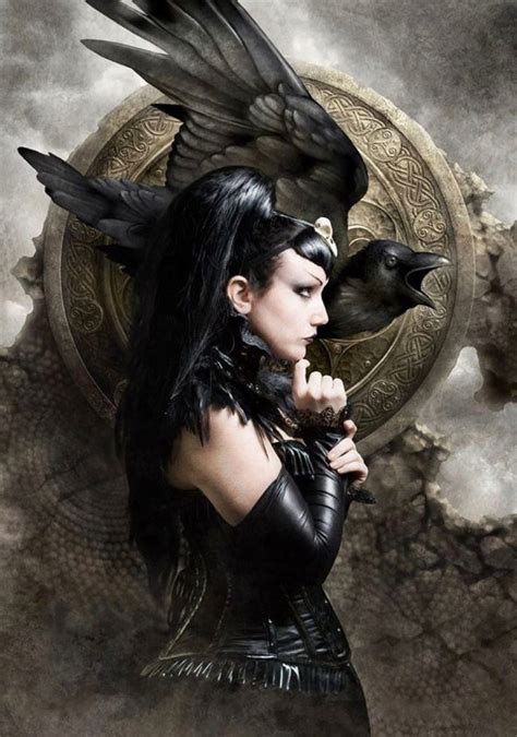 Raven Queen Celtic Goddess Celtic Mythology Goddess Tattoo