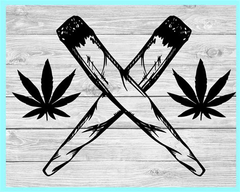 Weed Blunts Svg Cannabis Svg Weed Clipart Smoking Weed Svg Etsy