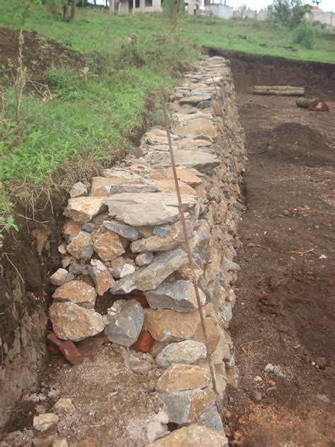 Alternative Building Construction Second Try At Dry Stack Retaining Wall