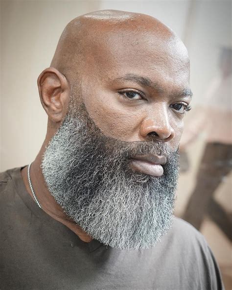 Beard Styles For Black Men With Grey Hair Beard Style Corner
