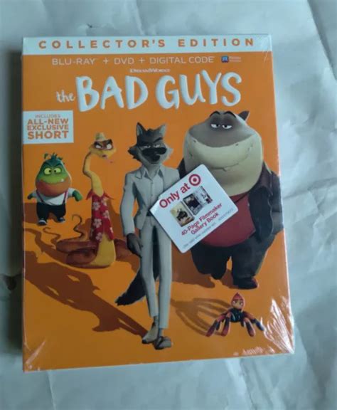 The Bad Guys Collectors Edition Blu Ray And Dvd Target Exclusive New