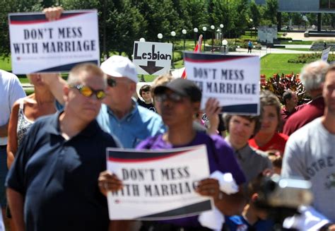 Rallies Over Same Sex Marriage Aim To Catch Candidates Attention