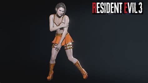 Resident Evil Remake Jill In Sexy Costume Jill Bdsm Two Pieces By