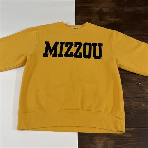 Vintage University Of Missouri Mizzou Sweatshirt Depop