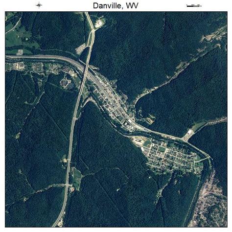 Aerial Photography Map Of Danville Wv West Virginia