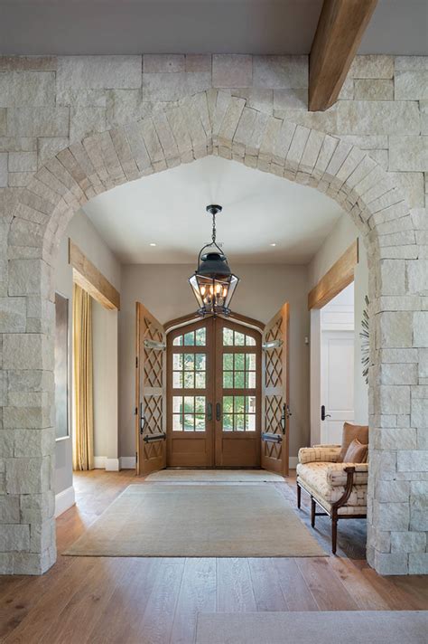 Stone Home With Transitional French Country Interiors Home Bunch