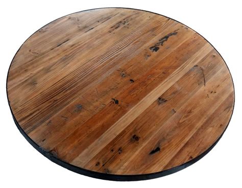 Our Reclaimed Wood Round Table Tops Are Made Out Of Spruce Pine And