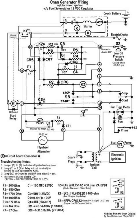 Onan Generator Remote Start Wiring Diagram