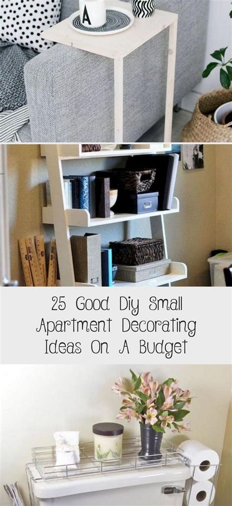 25 Good Diy Small Apartment Decorating Ideas On A Budget Diy